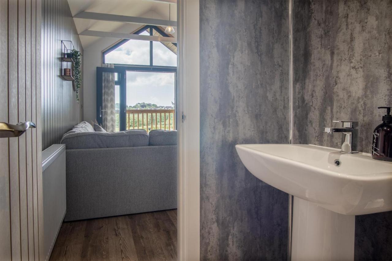 Cabin In The Woods - 1 Bedroom Lodge - Kilgetty Stepaside  エクステリア 写真